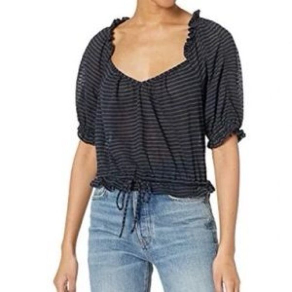 FREE PEOPLE DORTHY CROP TOP